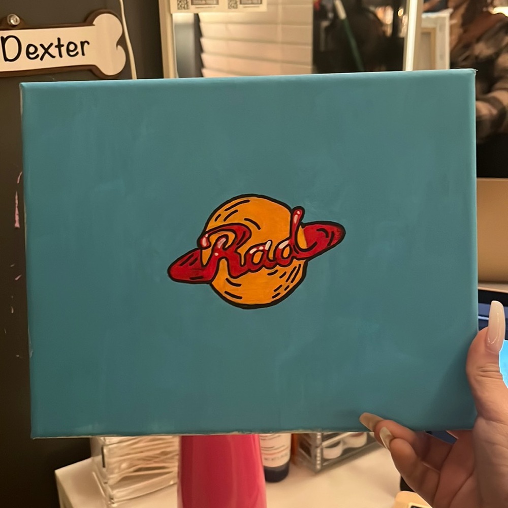 “Rad” planet painting